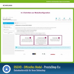 DSGVO für PrestaShop 8.x