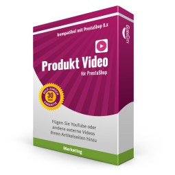 Produkt Video PrestaShop 8.x