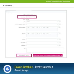 Consent-Manager PrestaShop 8 - EU Cookie Richtlinie und Cookie-Banner