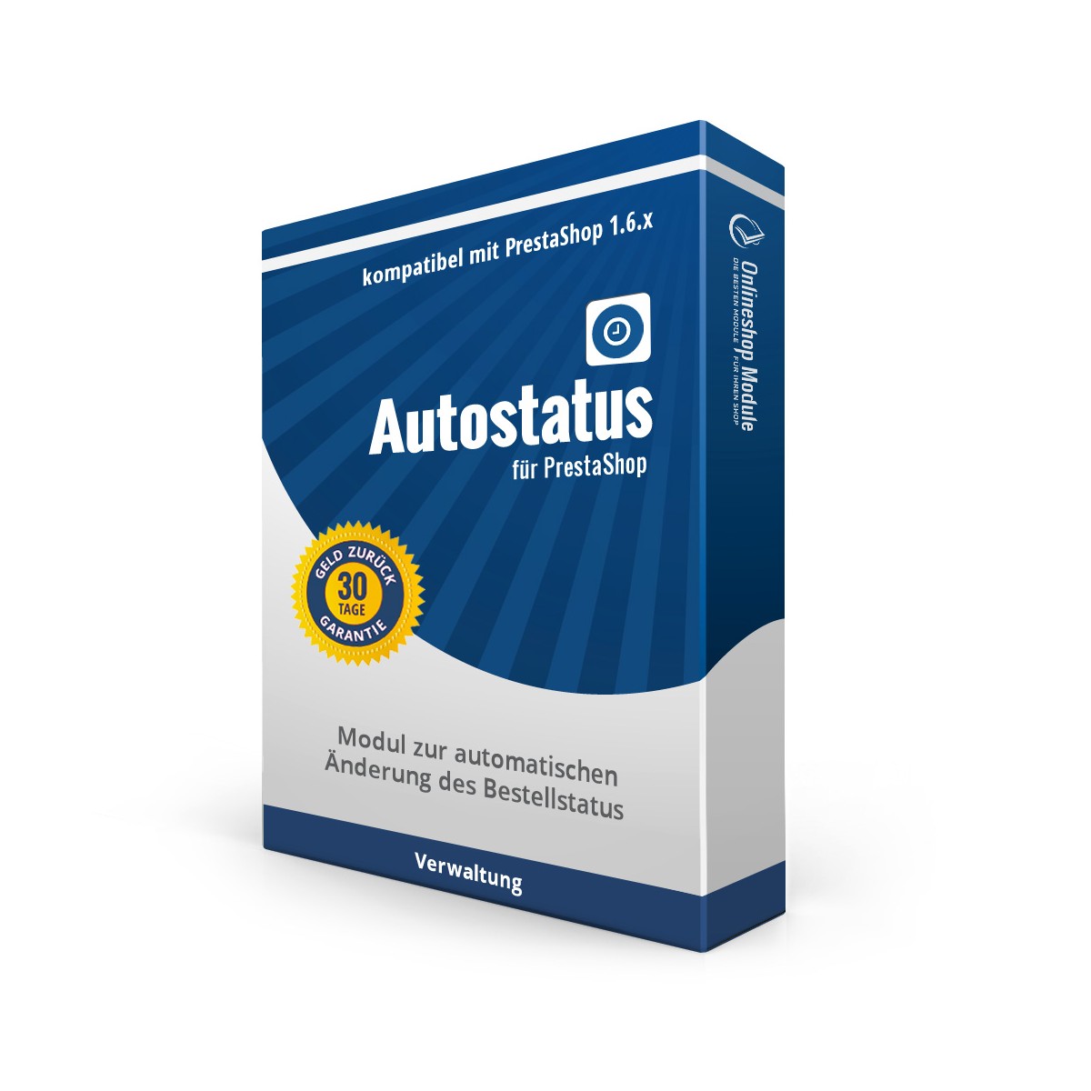 Autostatus für PrestaShop, Modul zur automatischen Änderung des Bestellstatus